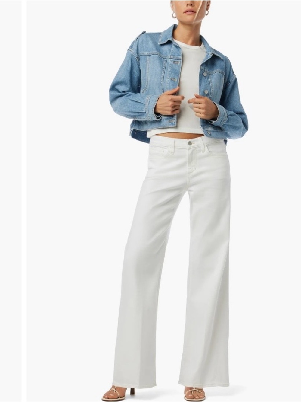 Joe’s The Lou Lou Low Rise Wide Leg Jeans